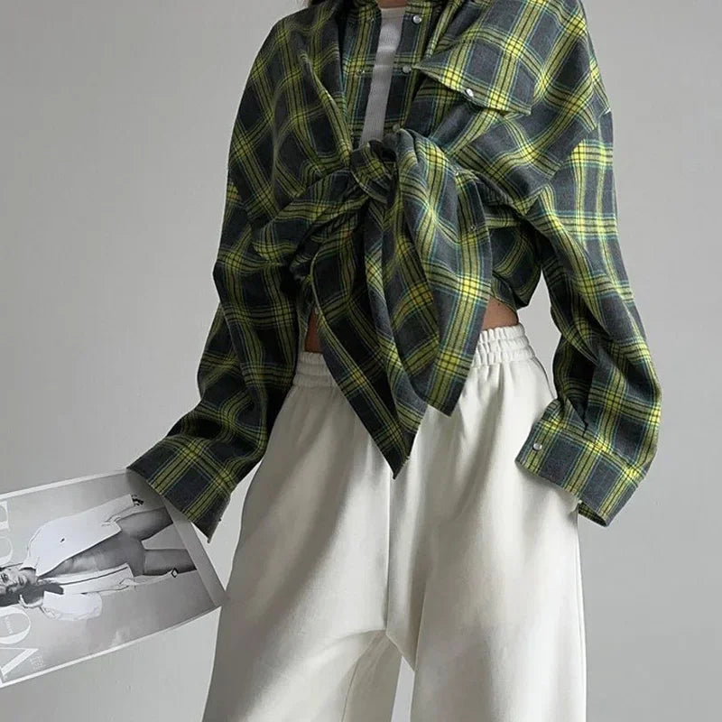 Maan | Oversized Ternet Dame Bluse