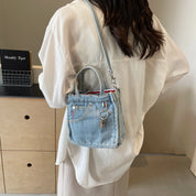 Eva | Stilfuld Denim Mini Crossbody Skuldertaske