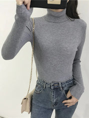 Chrissie | Turtleneck Dame Slim Fit