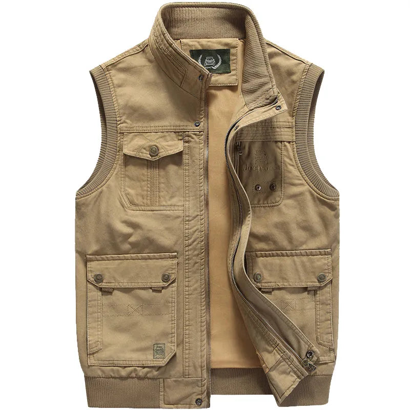 Timo | Vintage Udendørs Bodywarmer med Lommer