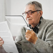 Sammenklappeligt LED-forstørrelsesglas 1