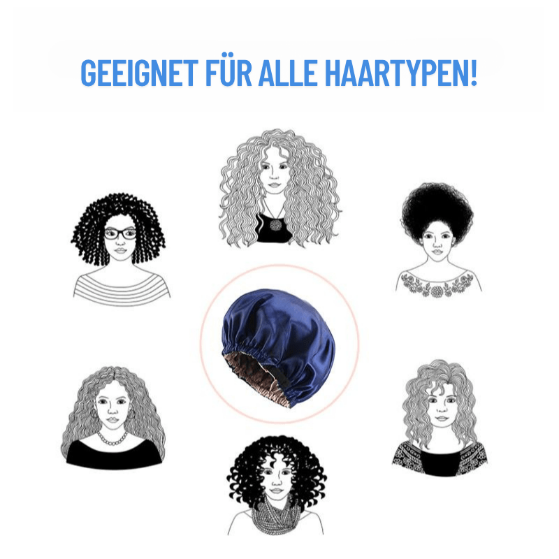 SatinGlow | Blød satin sovehætte til hårpleje og beskyttelse natten over 2