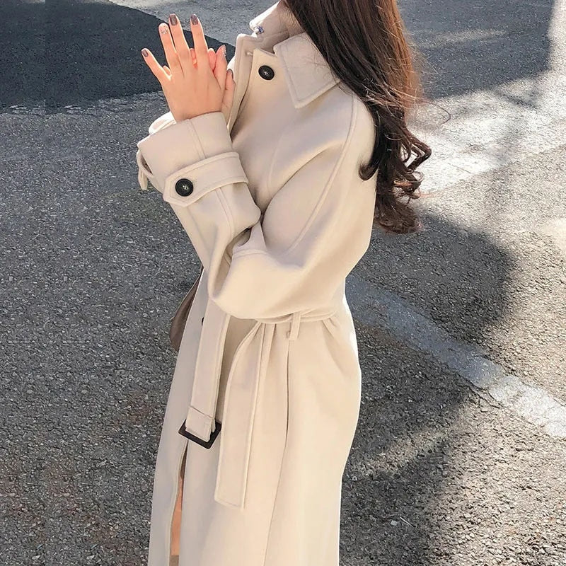 Keisha | Elegante Lange Casual Vinterjakke til Damer