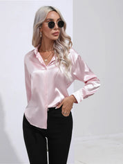 Selma | Satinbluse til damer