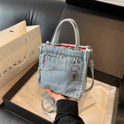 Eva | Stilfuld Denim Mini Crossbody Skuldertaske