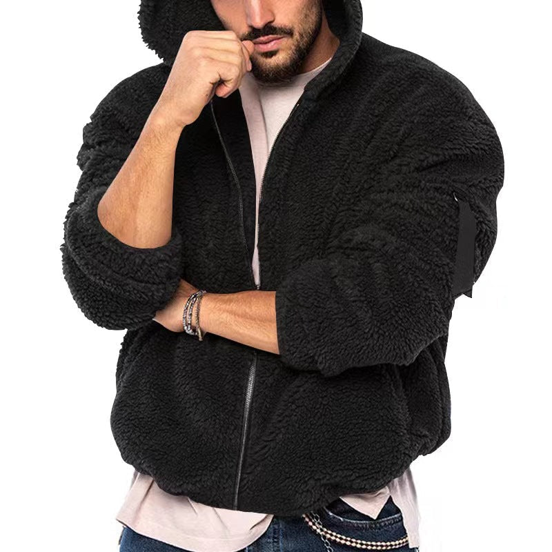 Luuk | Komfortabel Teddy Fleece Jakke til Herrer