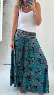 Karlien | Bukser med Sommerprint