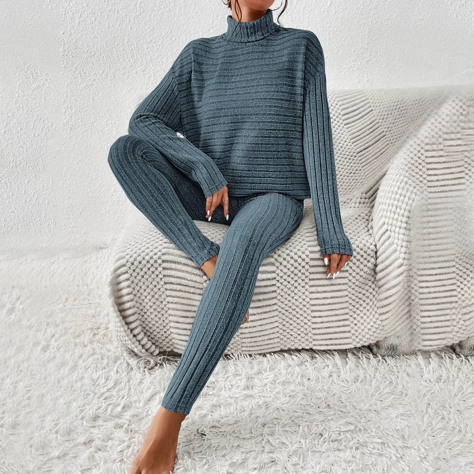 Ashley| To-delt Strikket Outfit