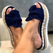 SCARLET | Trendy stilfulde sommersandaler med sløjfe
