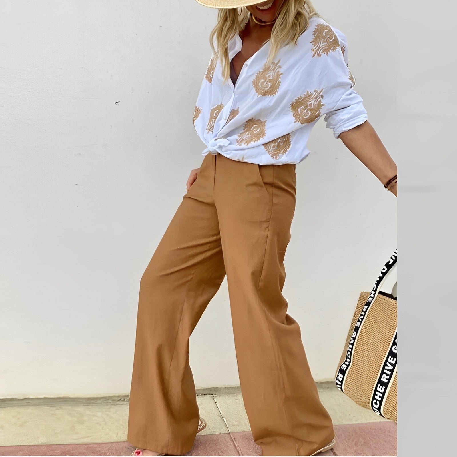 Bubbles - Elegant og Moderne Bluse til et Stilfuldt Look