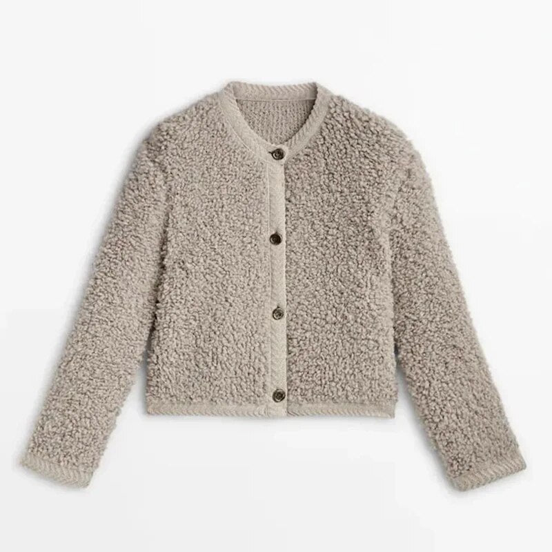 Gracia | Knus en Stilfuld Dame Teddy Vest til Vinteren