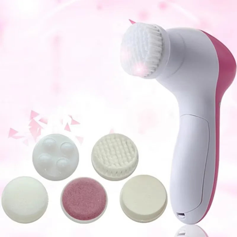 Freshsonic-5-in-1 gezichtsreinigings- en massagereedschappen-5