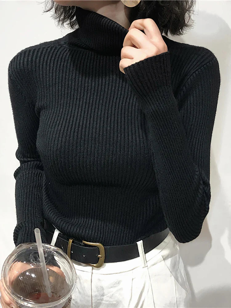 Chrissie | Turtleneck Dame Slim Fit