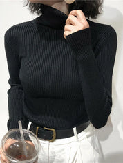 Chrissie | Turtleneck Dame Slim Fit