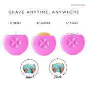 Mini Portable 3-in-1 Electrorasier voor vrouwen-gladde skin Lady Razor-6