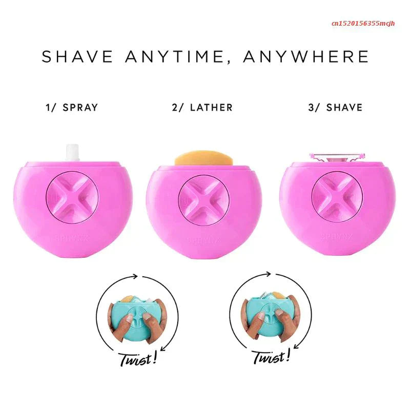 Mini Portable 3-in-1 Electrorasier voor vrouwen-gladde skin Lady Razor-6
