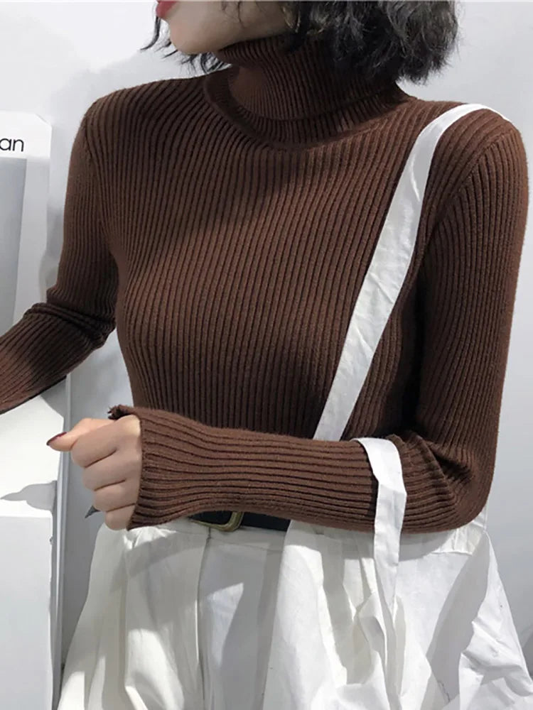 Chrissie | Turtleneck Dame Slim Fit