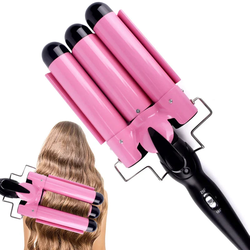 Luxecurl -drie -gekleurde Hairstyler -Mag-2