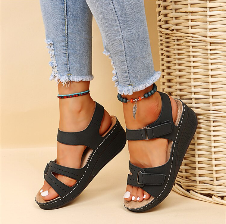 Ella | Trendy Sandaler – Et Strejf af Komfort
