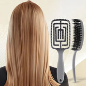TangleFree - Nylon Borders Detangler -borstel voor gebogen styling-6