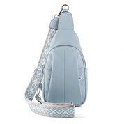 Lily | Damernes Geometriske Skulderrem Læder Crossbody Sling Taske
