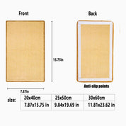 Sisal kradsebrætmåtte til møbler og leg til katte 2