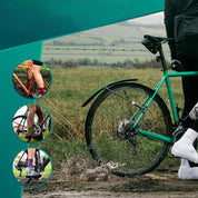 Skærm til landevejscykler og MTB – 700C vandtæt for- og bagside for renere og tørrere cykling i ethvert terræn 3