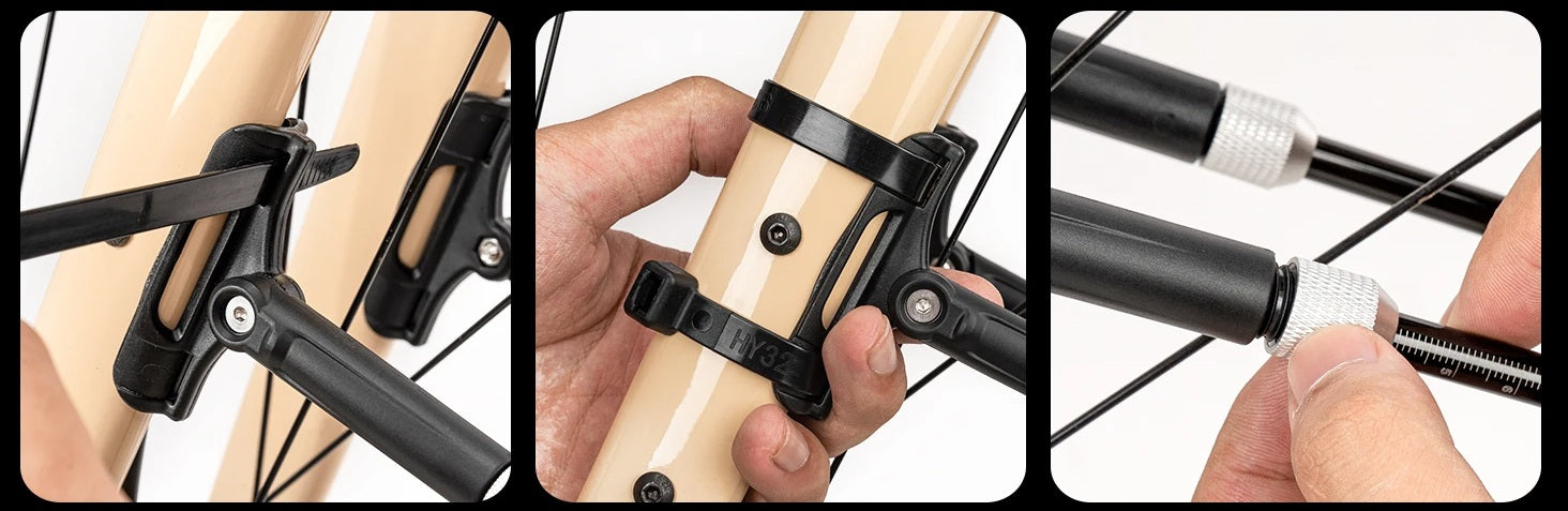 Skærm til landevejscykler og MTB – 700C vandtæt for- og bagside for renere og tørrere cykling i ethvert terræn 7