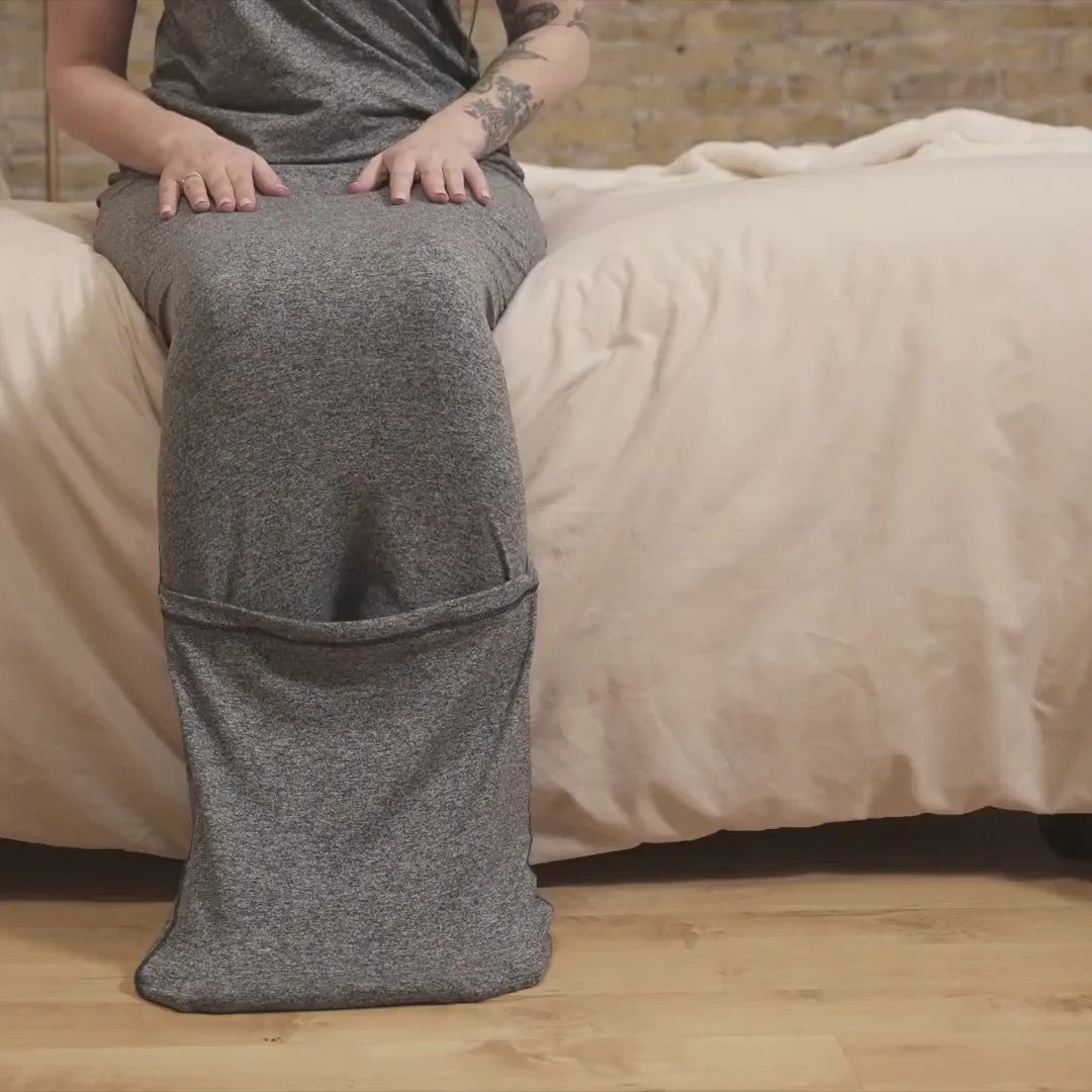 Sleep Pod Move - Voksen Svøbtæppe til mænd og kvinder, Højelastisk Heldragt Bærbart Tæppe 3