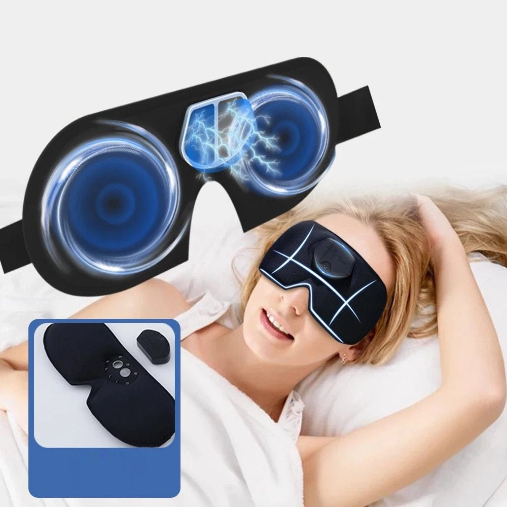 Smart TENS søvnmaske til øjne – lindring af søvnløshed, angstterapi og dyb afslapningsinstrument 1