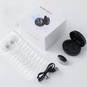 Smart magnetisk anti-snorken-enhed – EMS-søvnhjælp til nem vejrtrækning og lindring af apnø om natten (5 par) 4