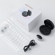 Smart magnetisk anti-snorken-enhed – EMS-søvnhjælp til nem vejrtrækning og lindring af apnø om natten (5 par) 5