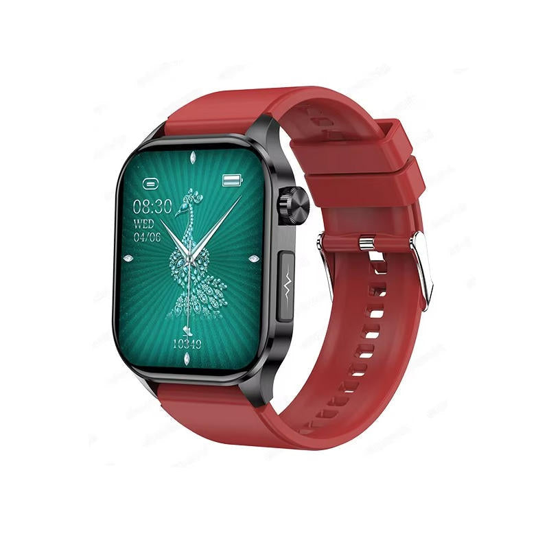 Smartwatch til seniorer, blodtryk, glukose og sundhedsstyring 6