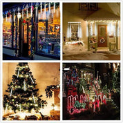 Snefalds-Guirlandelys (sæt med 8) 8