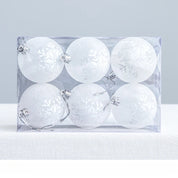 Snekuglekugler | Hængende julekuglepynt med glans 0