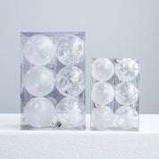 Snekuglekugler | Hængende julekuglepynt med glans 3