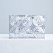 Snekuglekugler | Hængende julekuglepynt med glans 4