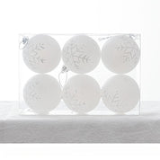 Snekuglekugler | Hængende julekuglepynt med glans 8