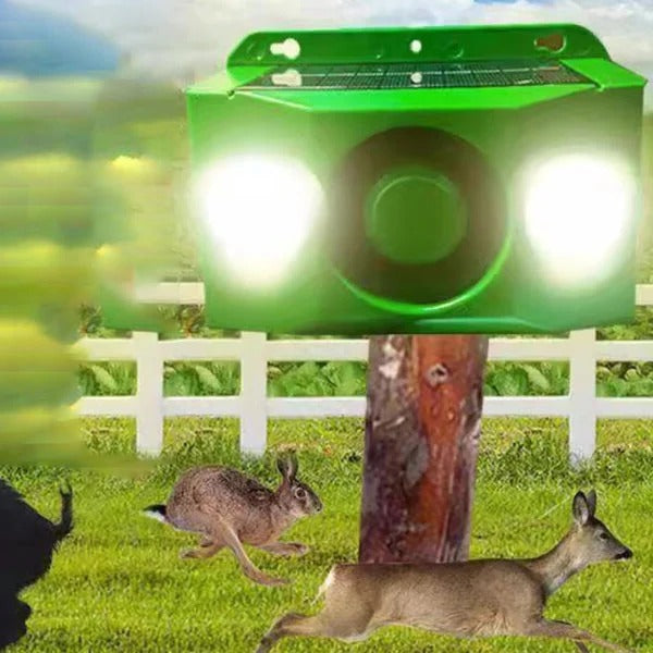 Solar advarselslamper til dyreafvisende formål 1
