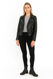 Sophie | Elegante sorte støvler med mellemhøj læg til kvinder 1