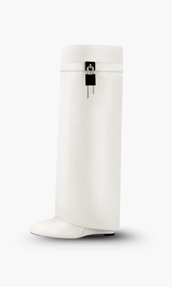 Sorte knæhøje støvler i vegansk læder til kvinder – Elegant, komfortabelt modefodtøj 8