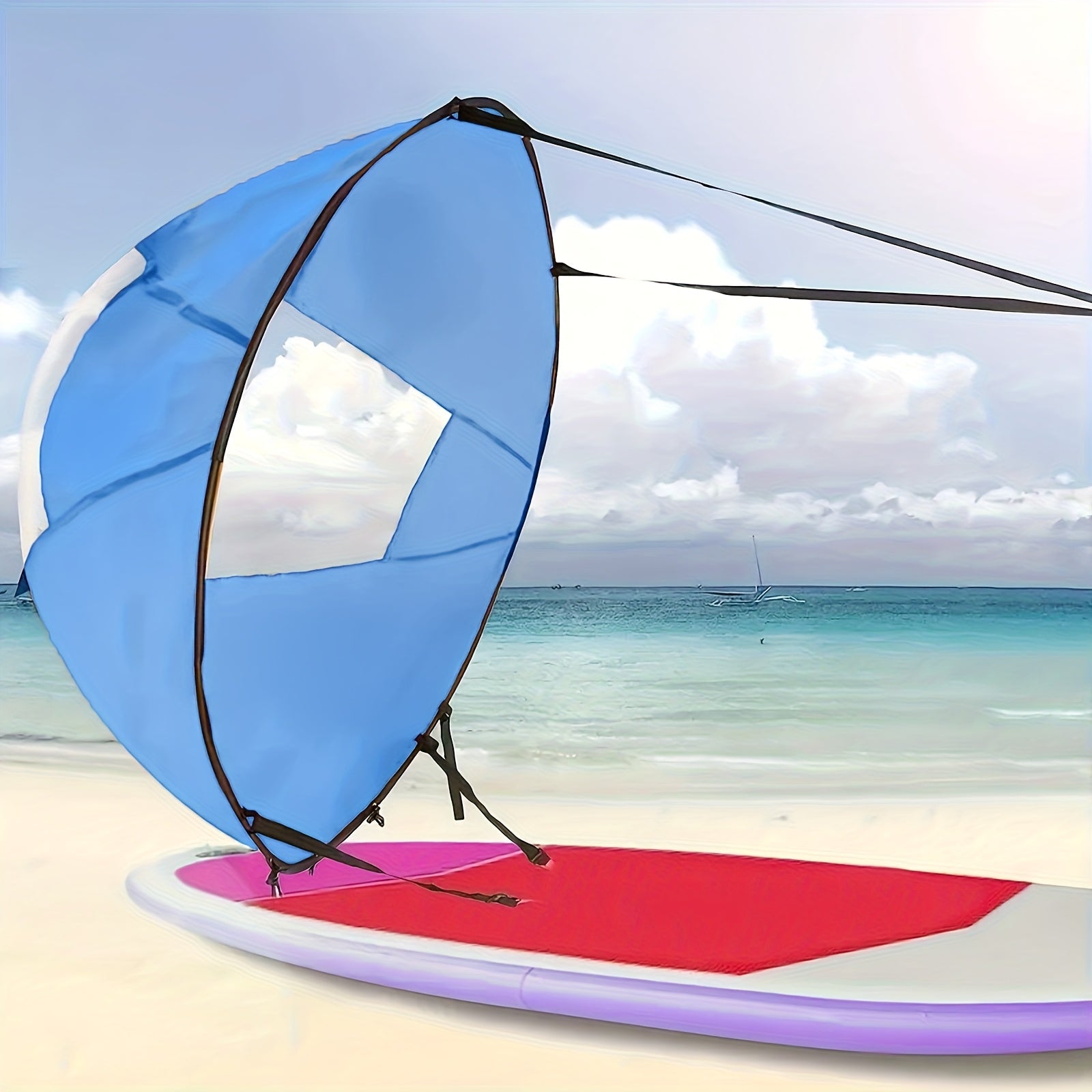 SpeedSail Foldbart Kajaksejl – Effektivt og Nemt at Bruge 0