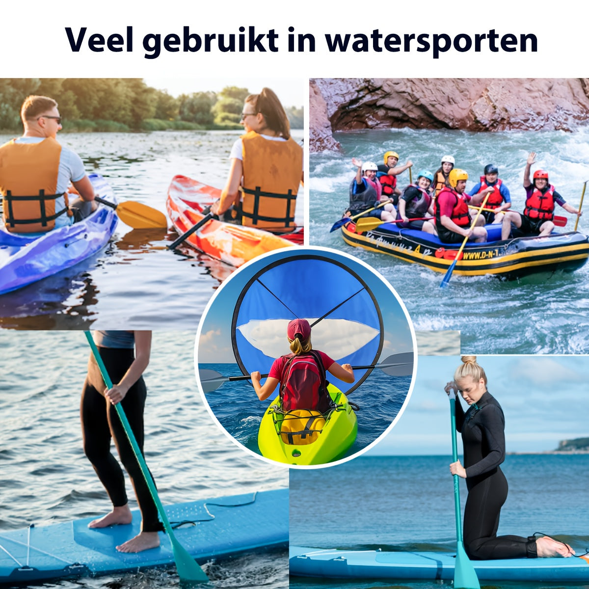 SpeedSail Foldbart Kajaksejl – Effektivt og Nemt at Bruge 3