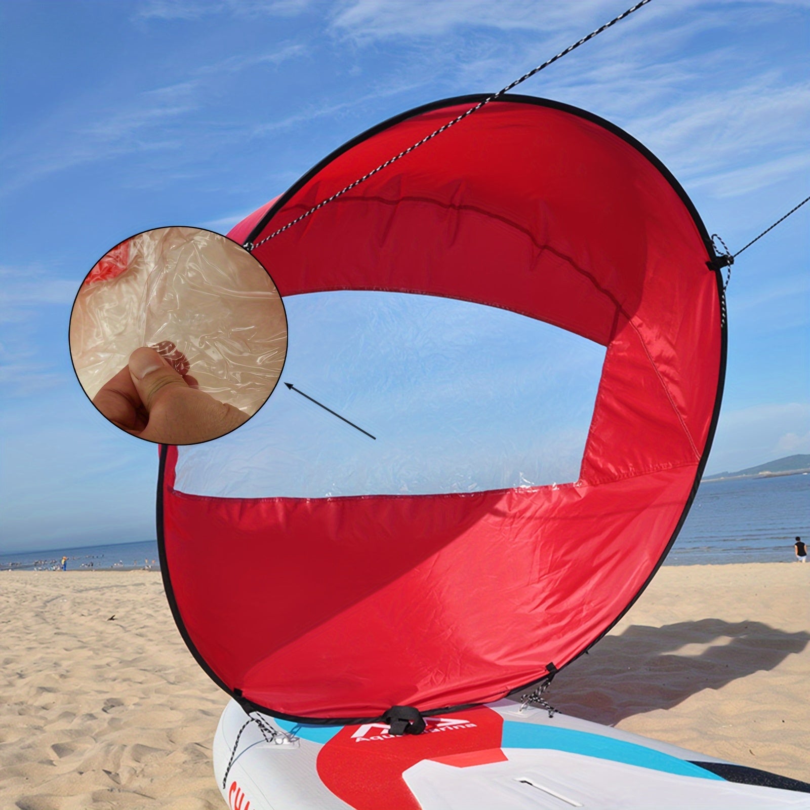 SpeedSail Foldbart Kajaksejl – Effektivt og Nemt at Bruge 7