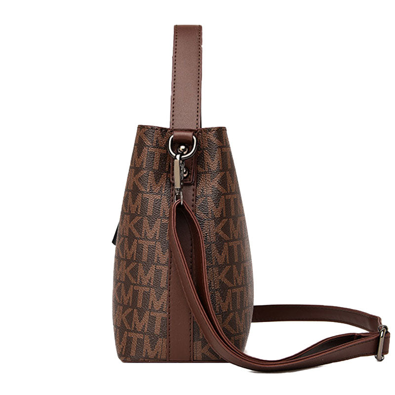 Stilfuld buckettaske til kvinder med alsidig PULining 5