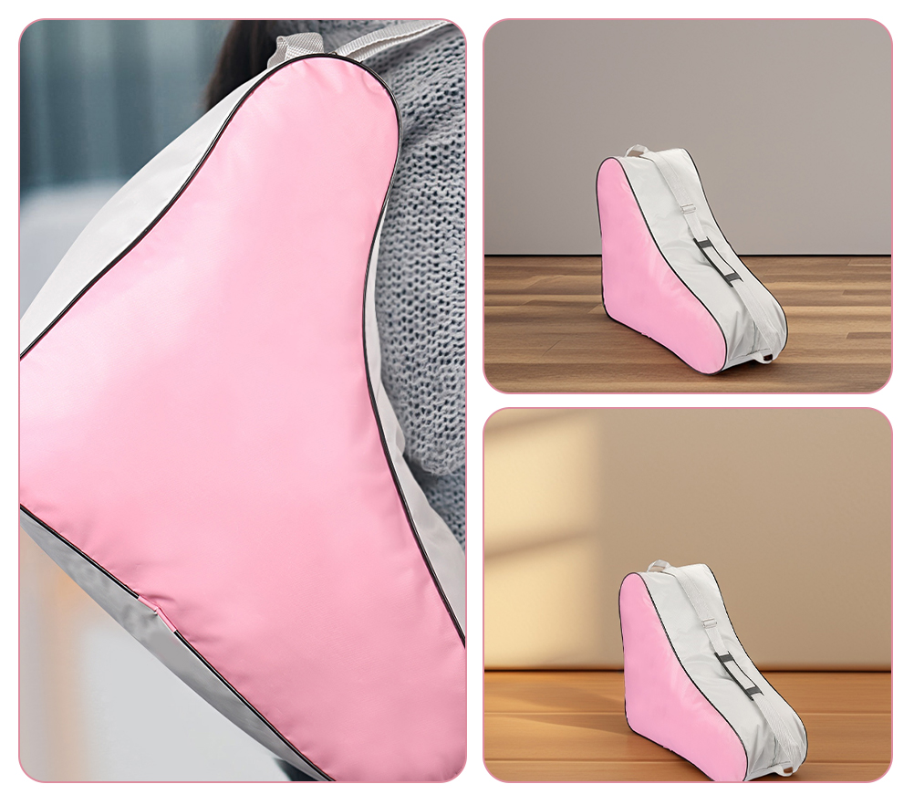 Stilfuld rulleskøjtetaske – åndbar inline- og skøjtetaske med justerbar skulderrem 3