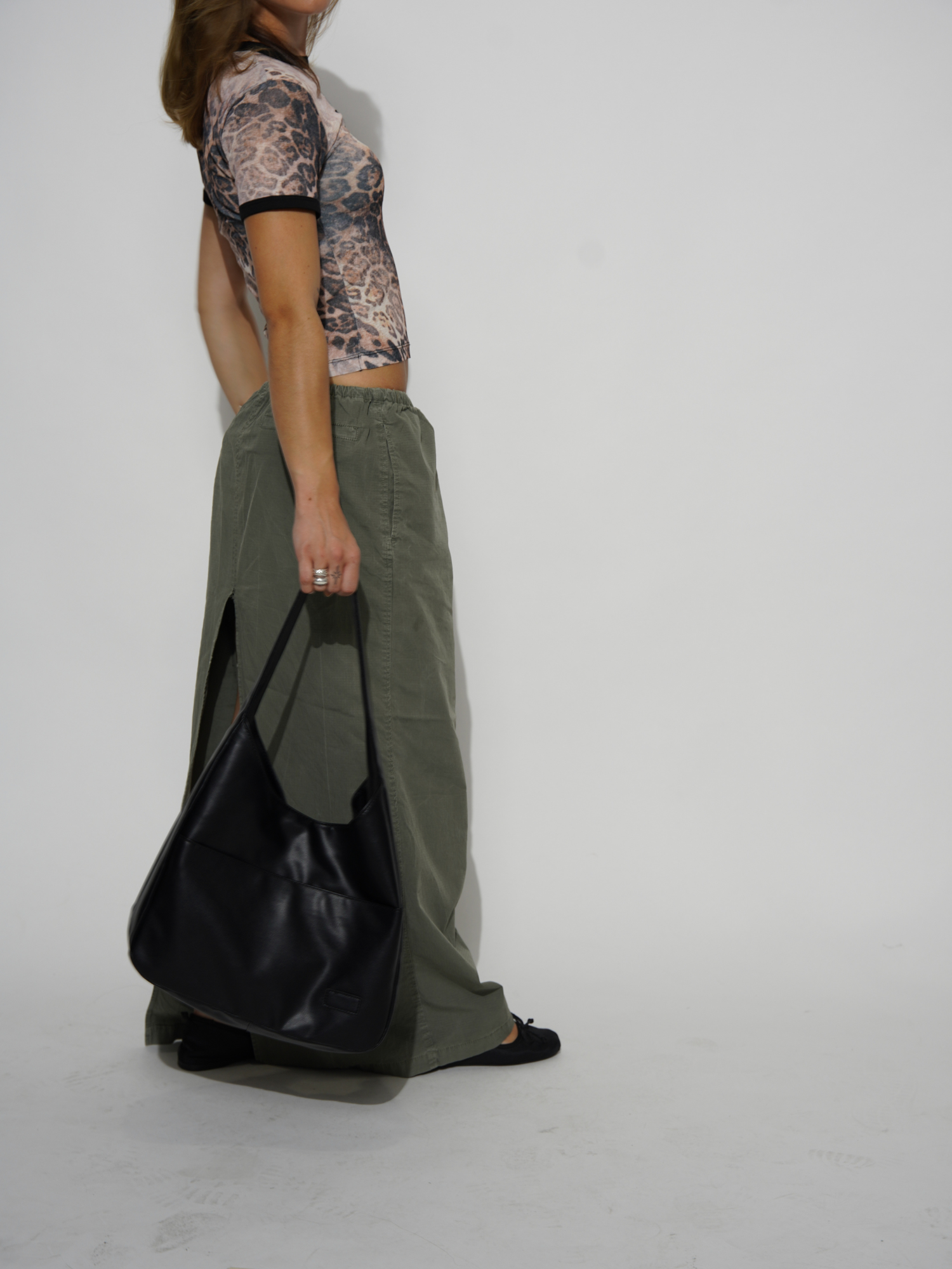 Stilfuld skuldertaske til kvinder i praktisk vegansk læder 7