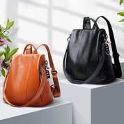 Stilfuld tyverisikret rygsæk til kvinder, holdbar og vandtæt 4