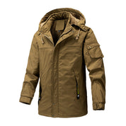 Stilfuld vinterjakke med hætte til mænd | Varm 2