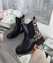 Stilfulde knæhøje støvler i sort med komfortabelt inderfor til hverdagsbrug 2